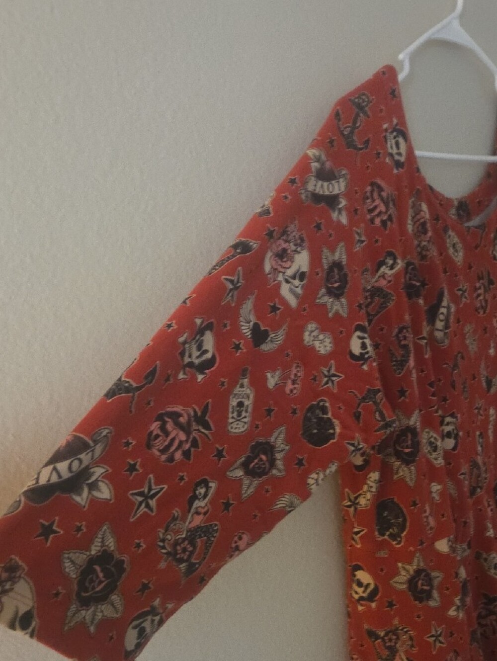 Torrid Tattoo Pattern Dress - Picture 4 of 7